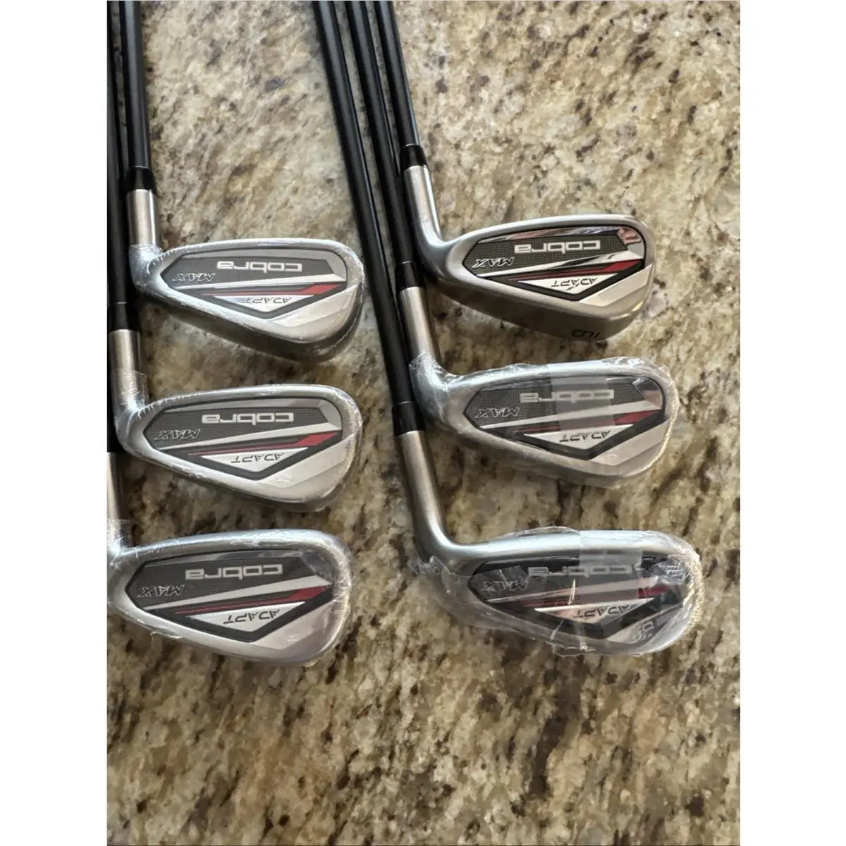 Cobra DS Adapt Max 6-PW GW Iron Set Kbs Tour 75 Graphite Regular +1 RH