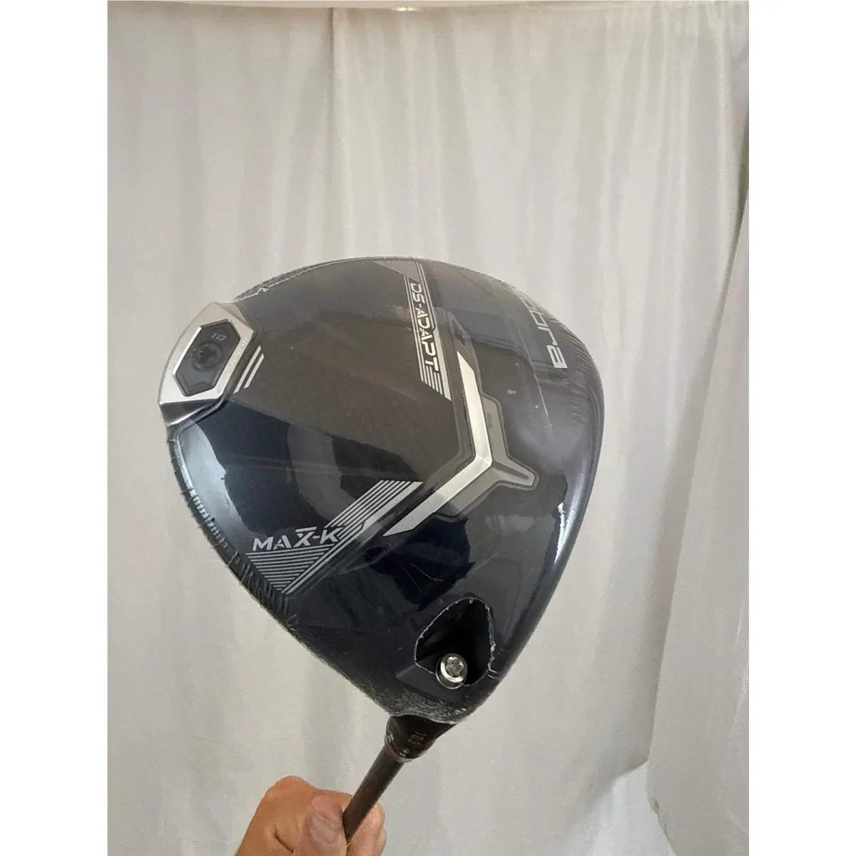 Cobra Ds-adapt Max-k Driver 10.5° Hzrdus Smoke Black Stiff Flex 45″