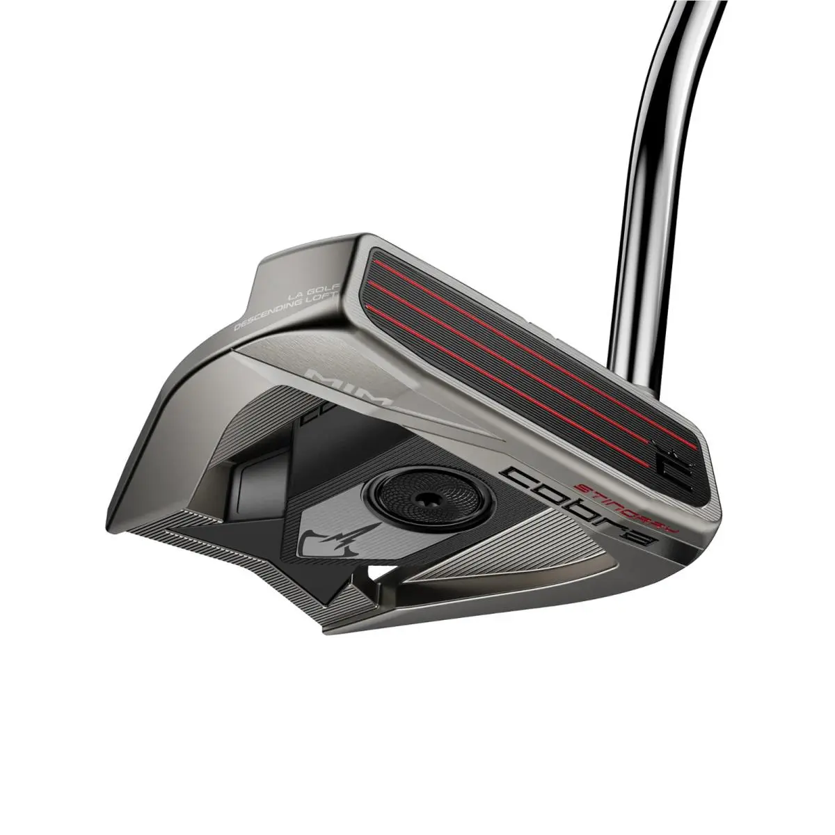 Cobra Golf Right Hand 2026 Mim Stingray 35 Single Bend Mallet Putter - Lie Angle: Standard