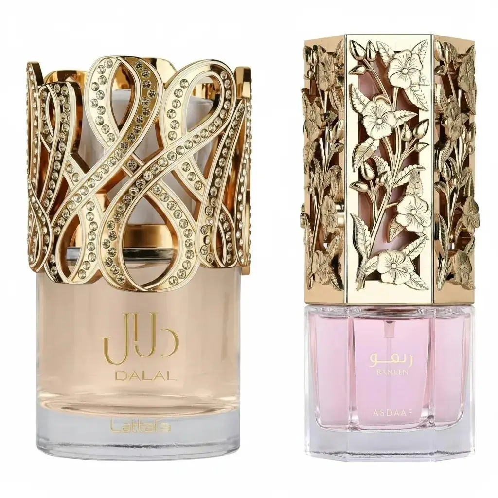 Dalal Raneen Asdaaf by Lattafa Edp 3.4 oz Combo Pack For Women