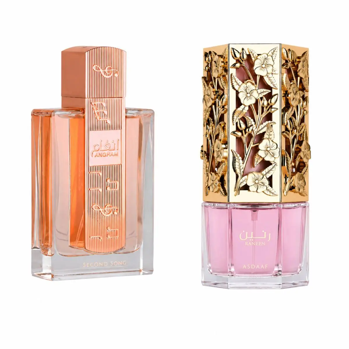 Angham Second Song Raneen Asdaaf by Lattafa Edp 3.4 oz Bundle