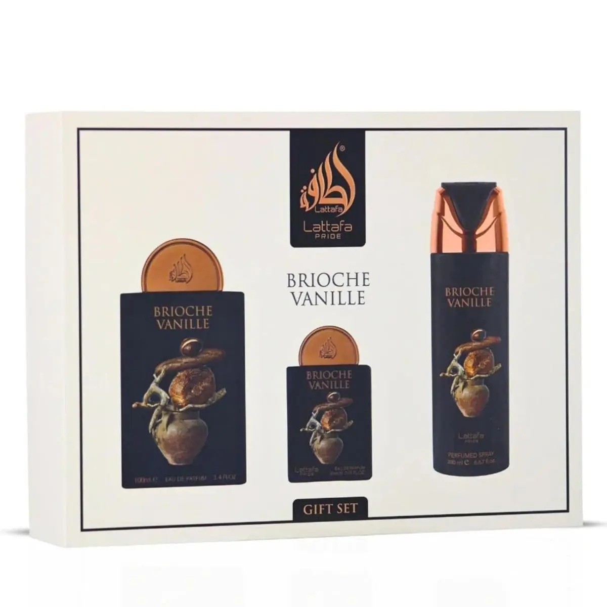 Lattafa Pride Brioche Vanille Gift Set by Lattafa