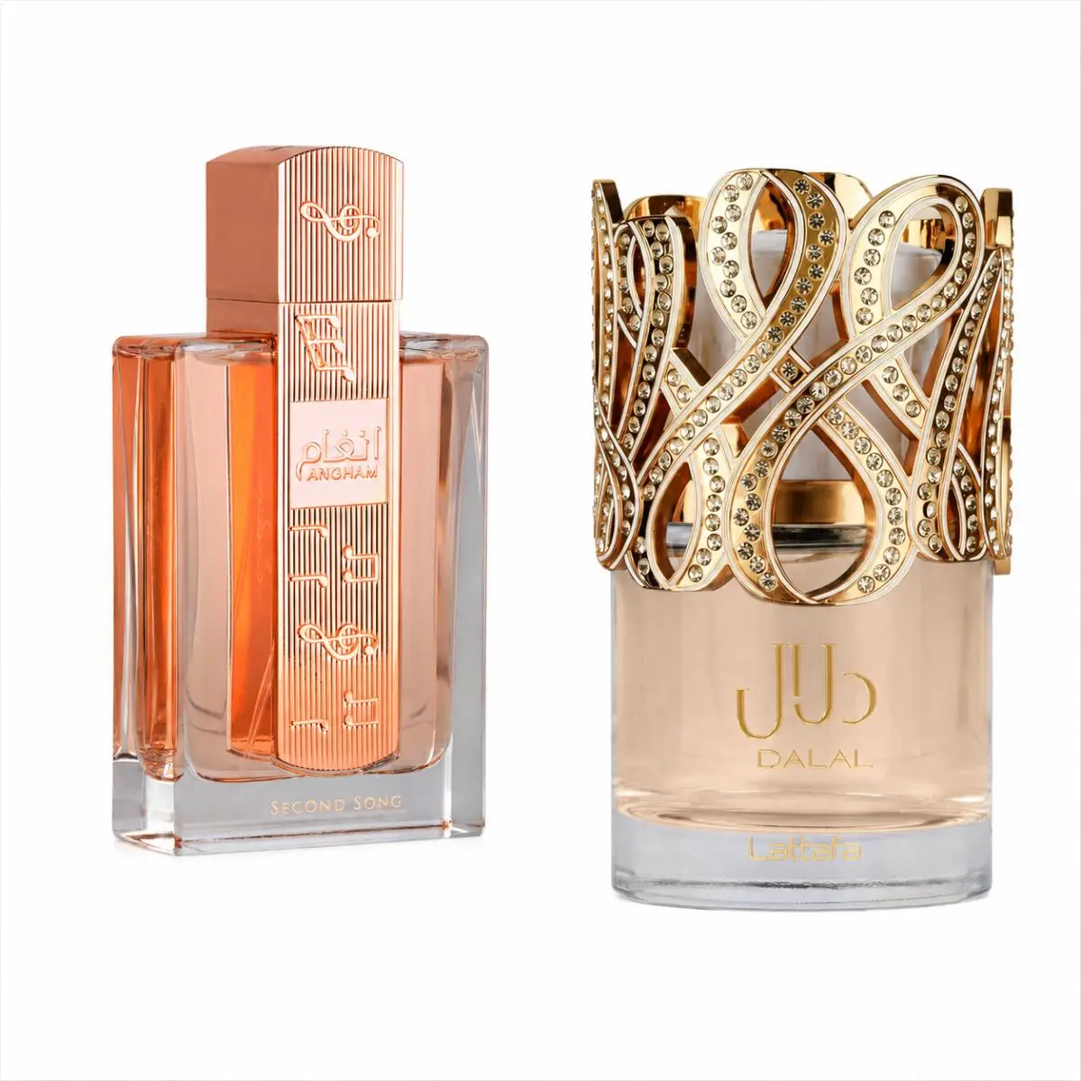 Angham Second Song Dalal by Lattafa Edp 3.4 oz Bundle