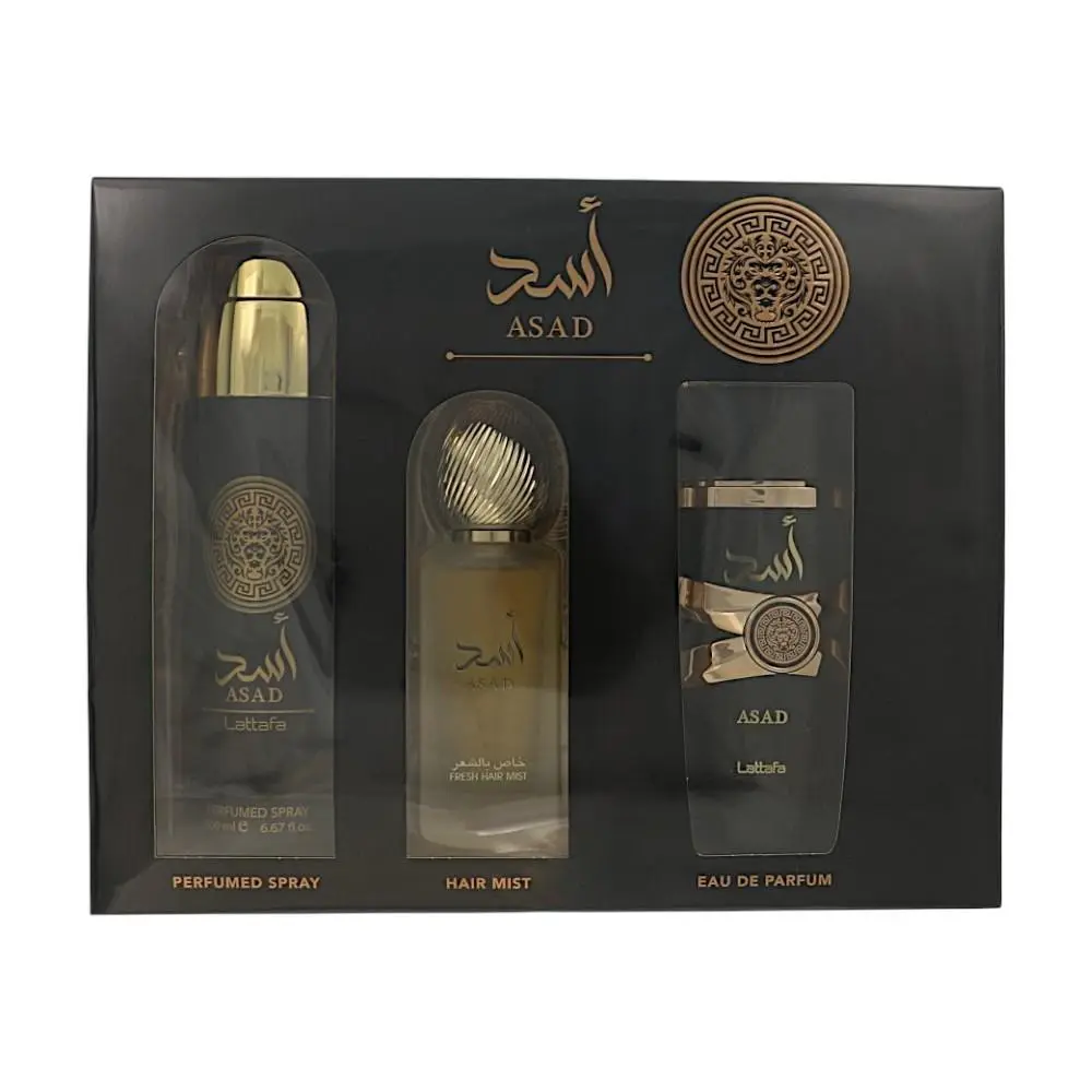Asad By Lattafa For Men 3.4 Oz Eau De Parfum Spray