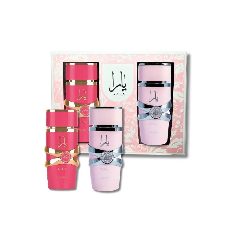 Lattafa Yara Two Piece Set Yara Yara Candy Edp 3.4FL.OZ 100ML