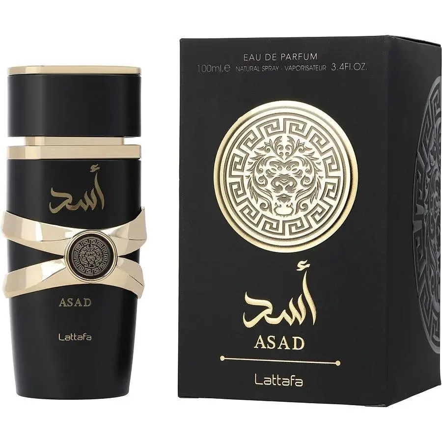 Lattafa Asad Men Eau De Parfum Spray 3.4 oz