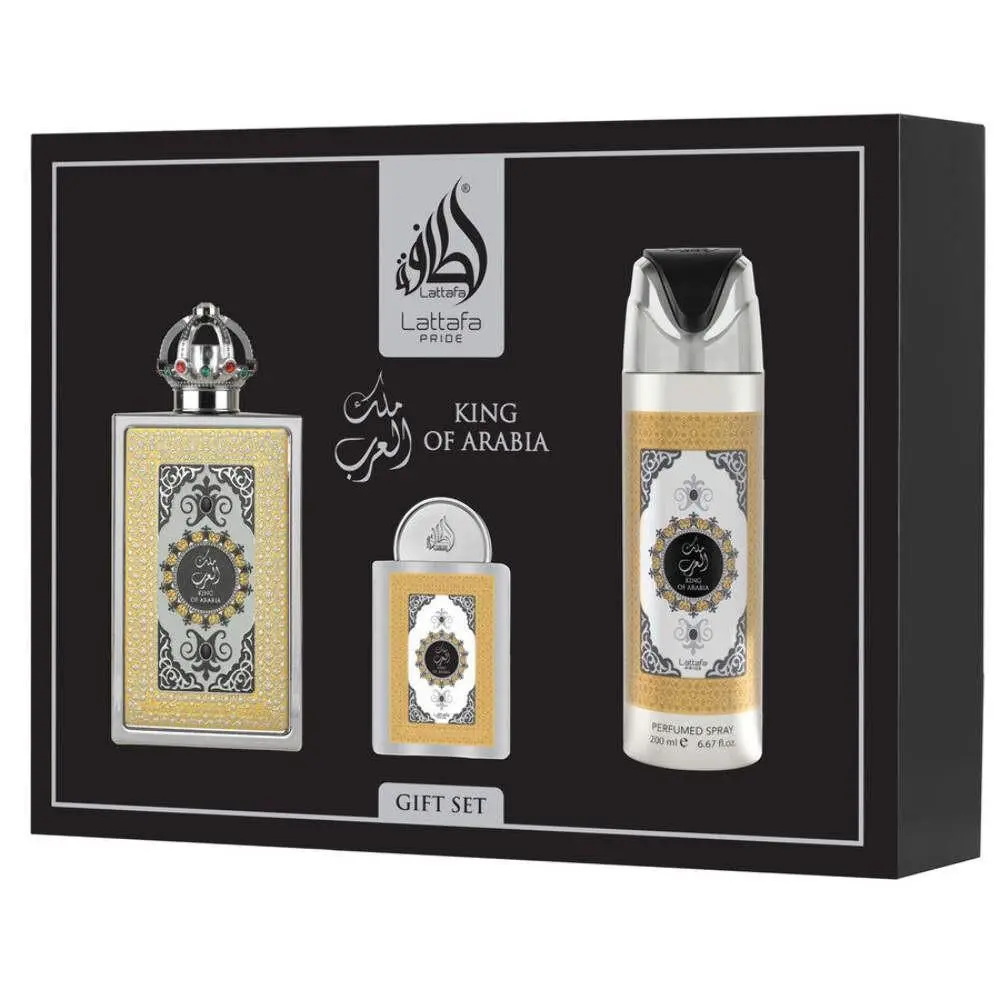 Lattafa Pride King of Arabia Gift Set By Lattafa