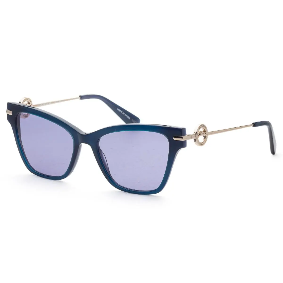 Women`s Fashion 52mm Blue Sunglasses LO737S-400 by Longchamp