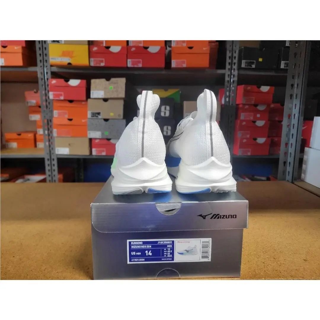 Mizuno shoes - Mizuno Neo Zen - Neo Zen - 4113650190 - White Blue Green 9