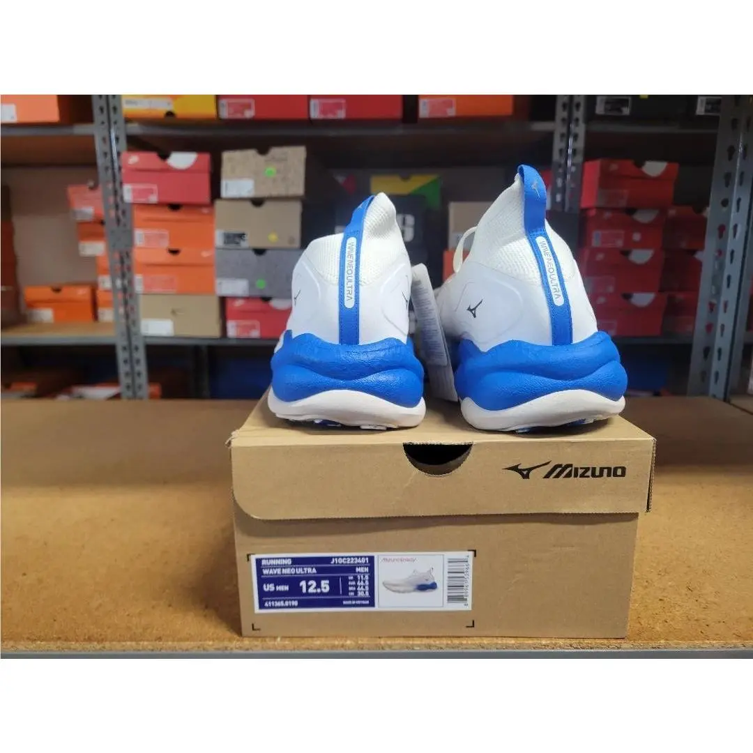 Mizuno shoes - Mizuno Wave Neo Ultra - Wave Neo Ultra - 4113650190 - White Blue 3