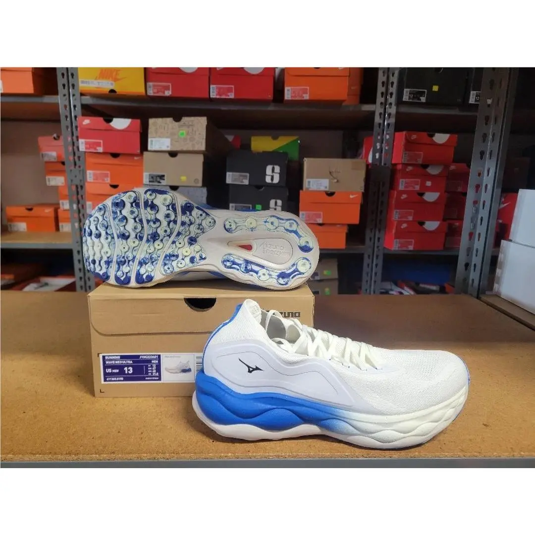 Mizuno shoes - Mizuno Wave Neo Ultra - Wave Neo Ultra - 4113650190 - White Blue 5