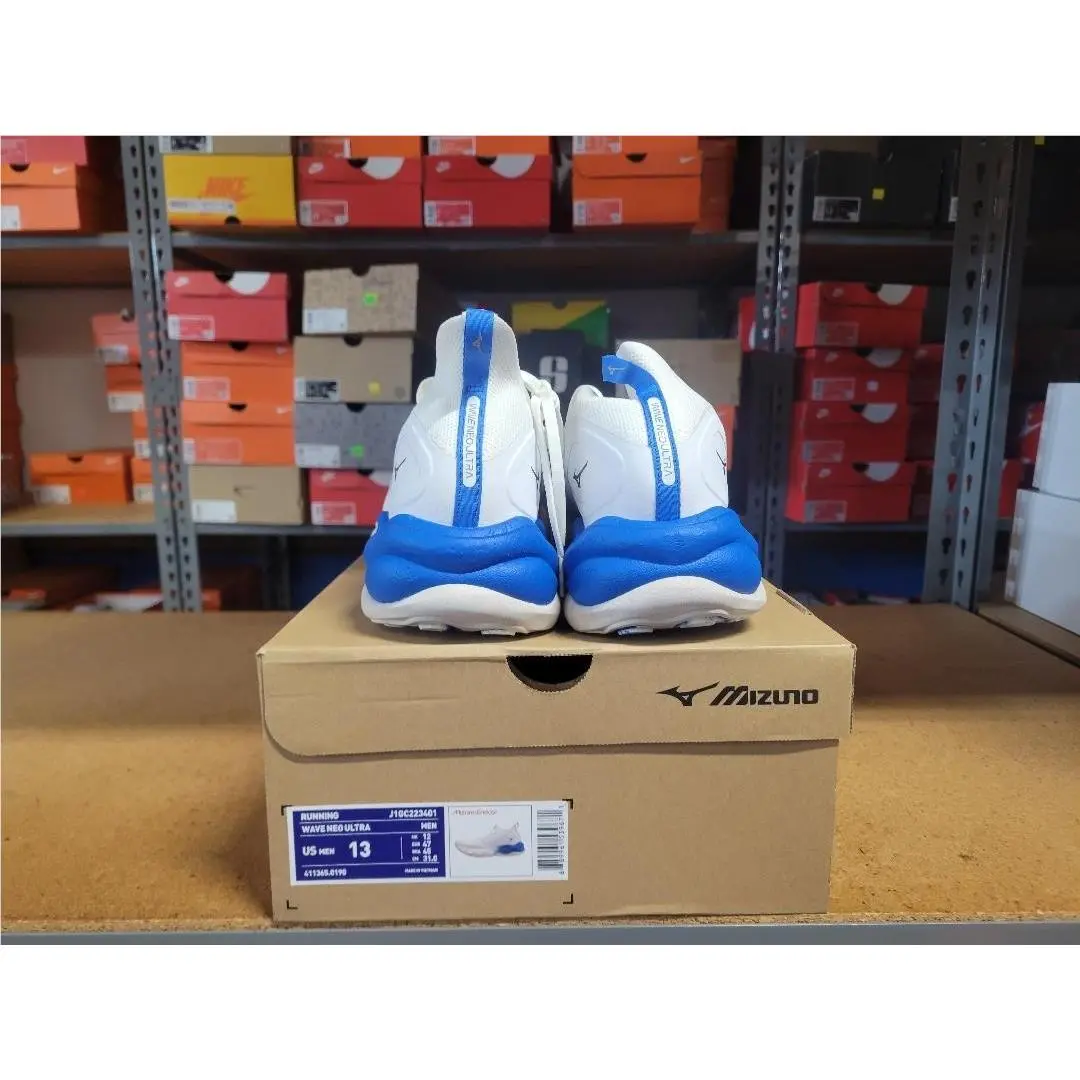 Mizuno shoes - Mizuno Wave Neo Ultra - Wave Neo Ultra - 4113650190 - White Blue 9