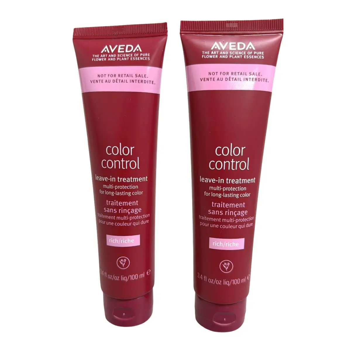 Aveda Color Control Leave In Treatment Rich 3.4oz Pack OF 2