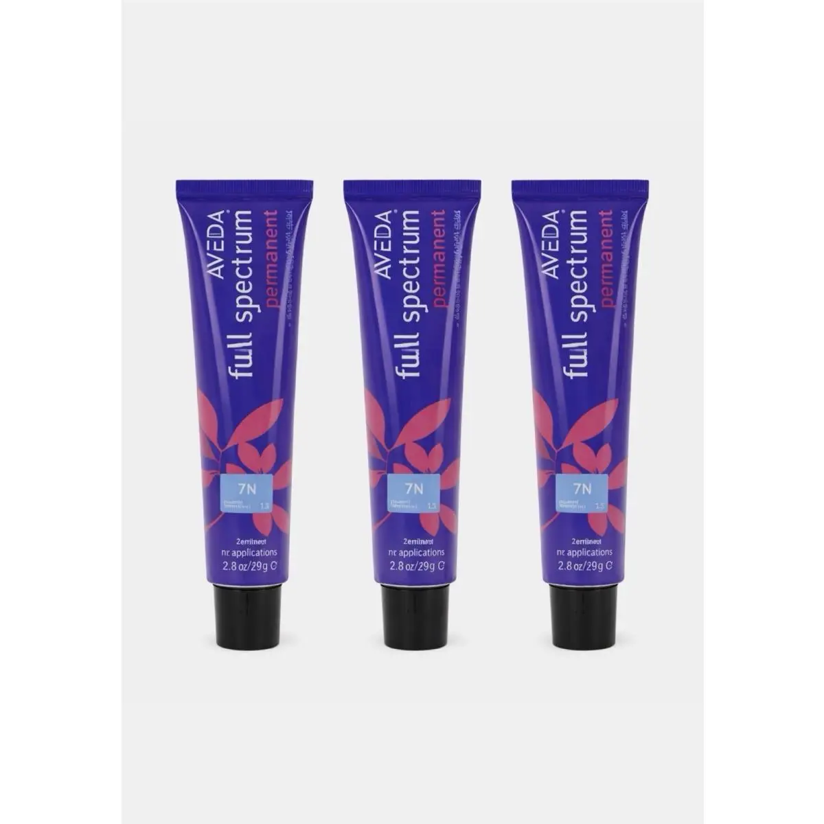 Full Spectrum Permanent Hair Color 7N Pack of 3 80ml / 2.8oz by Aveda