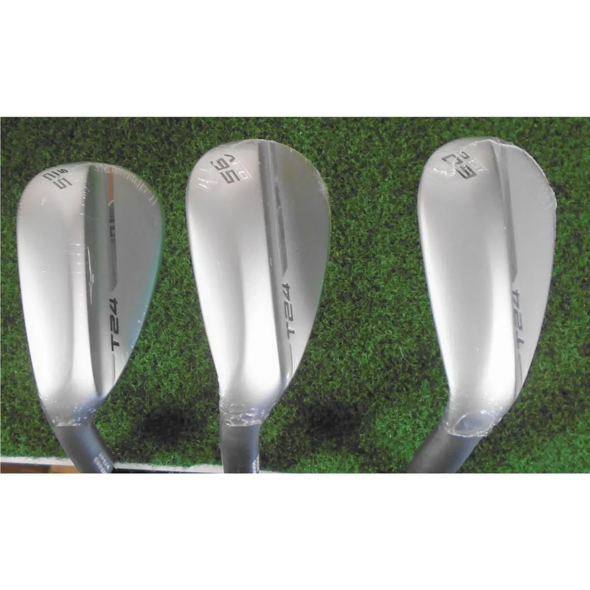LH Mizuno T24 52/10 56/08 60/10 White Satin Wedge Set DG Tour Issue S400