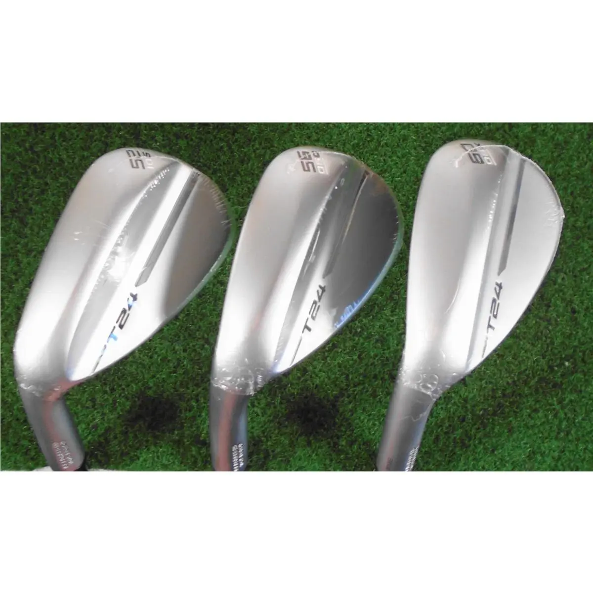 LH Mizuno T24 52/10 56/06 60/06 White Satin Wedge Set DG Tour Issue S400