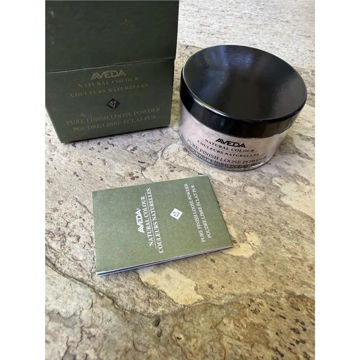 Aveda Natural Colour Pure Finish Loose Powder 02 Linen 1 Oz. Retired Rare