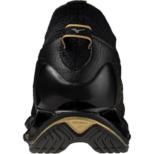 Mizuno shoes - Mizuno Wave Prophecy 14 - Wave Prophecy - Black-gold (UPC: 889961754821) 3