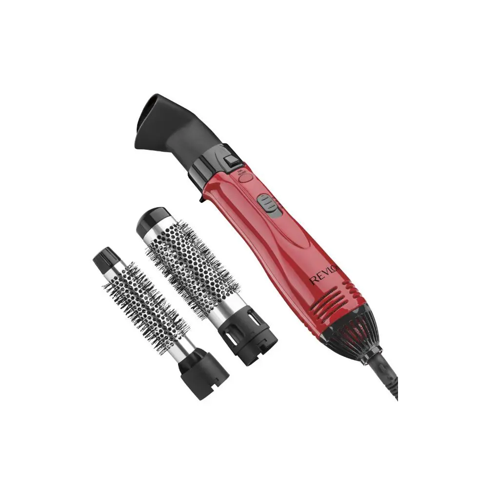 Revlon Perfect Heat Ceramic 1 1 1/2 Hot Air Brush Kit Pink 1500W RVHA6002C