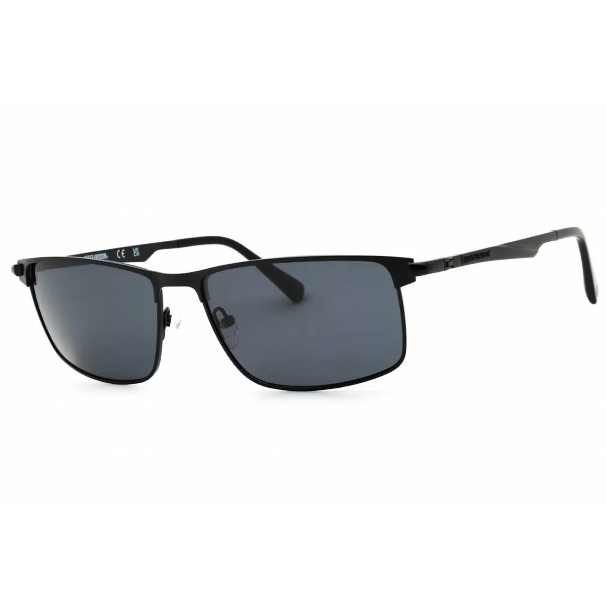Harley Davidson Men`s Sunglasses Matte Black Metal Full Rim Frame HD0957X 02D