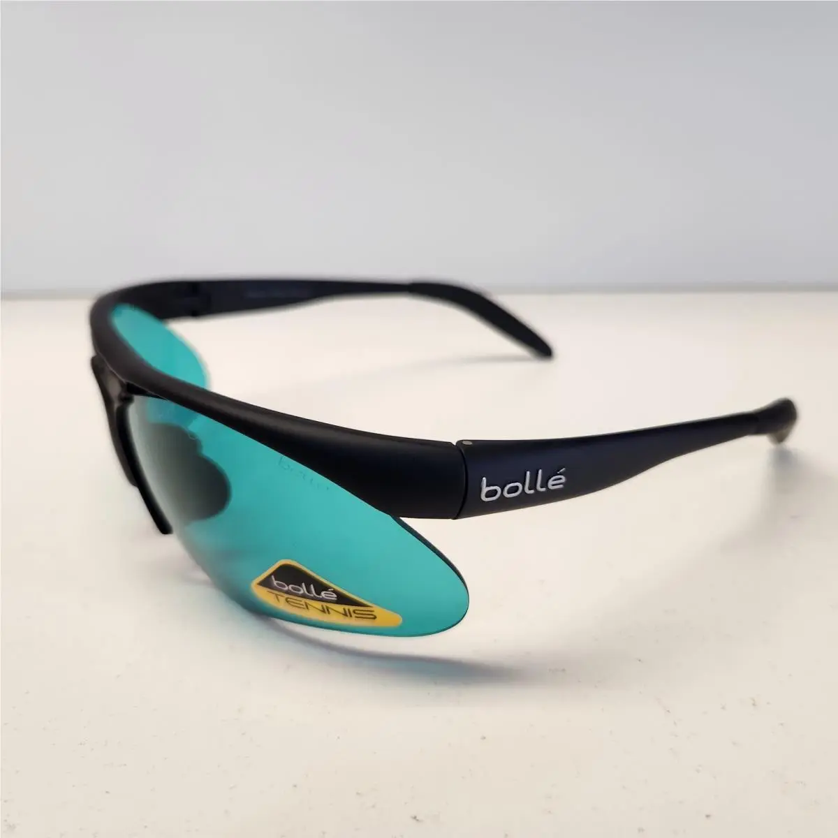 Vintage Bollé Parole 2.0 Sunglasses Blue Mirror Lens Made In France No Case