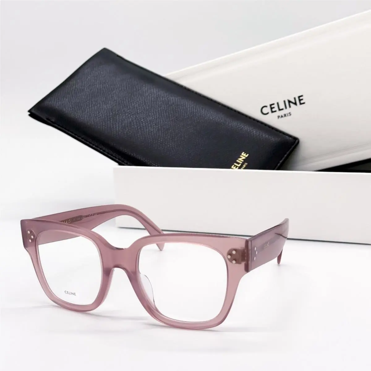 Celine Eyeglasses CL50110U 045 Pink Women Eyewear