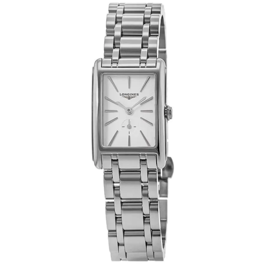 Dolcevita Quartz White Dial Stainless Women`s Watch L5.255.4.11.6 by Longines