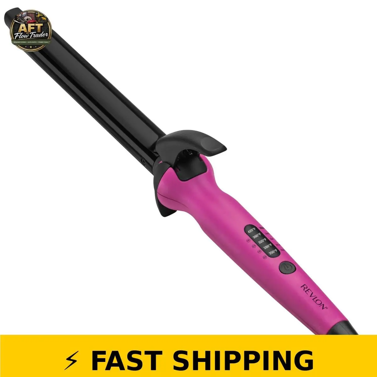 Revlon Easy Heat 1 Curling Iron - Pink
