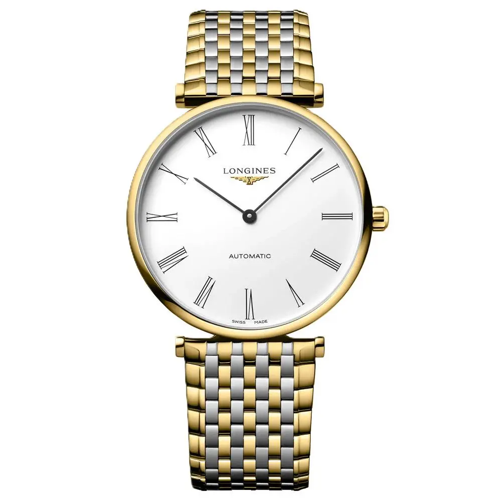 La Grande Classique 38MM White Dial Two-tone Unisex Watch L4.918.2.11.7 by Longines