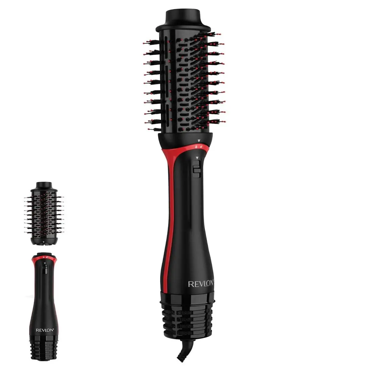 One-step Volumizer Plus Hair Dryer and Hot Air Brush Black by Revlon