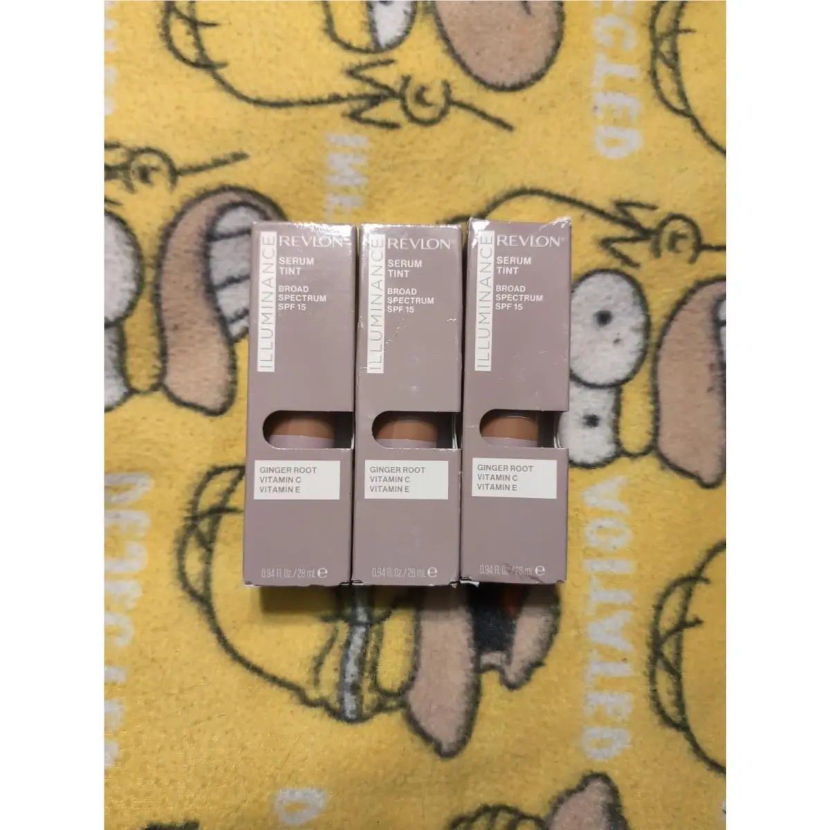 Revlon Illuminance Serum Tint Color: Warm Caramel 417 0.94 oz Lot Of 3 Exp 2026