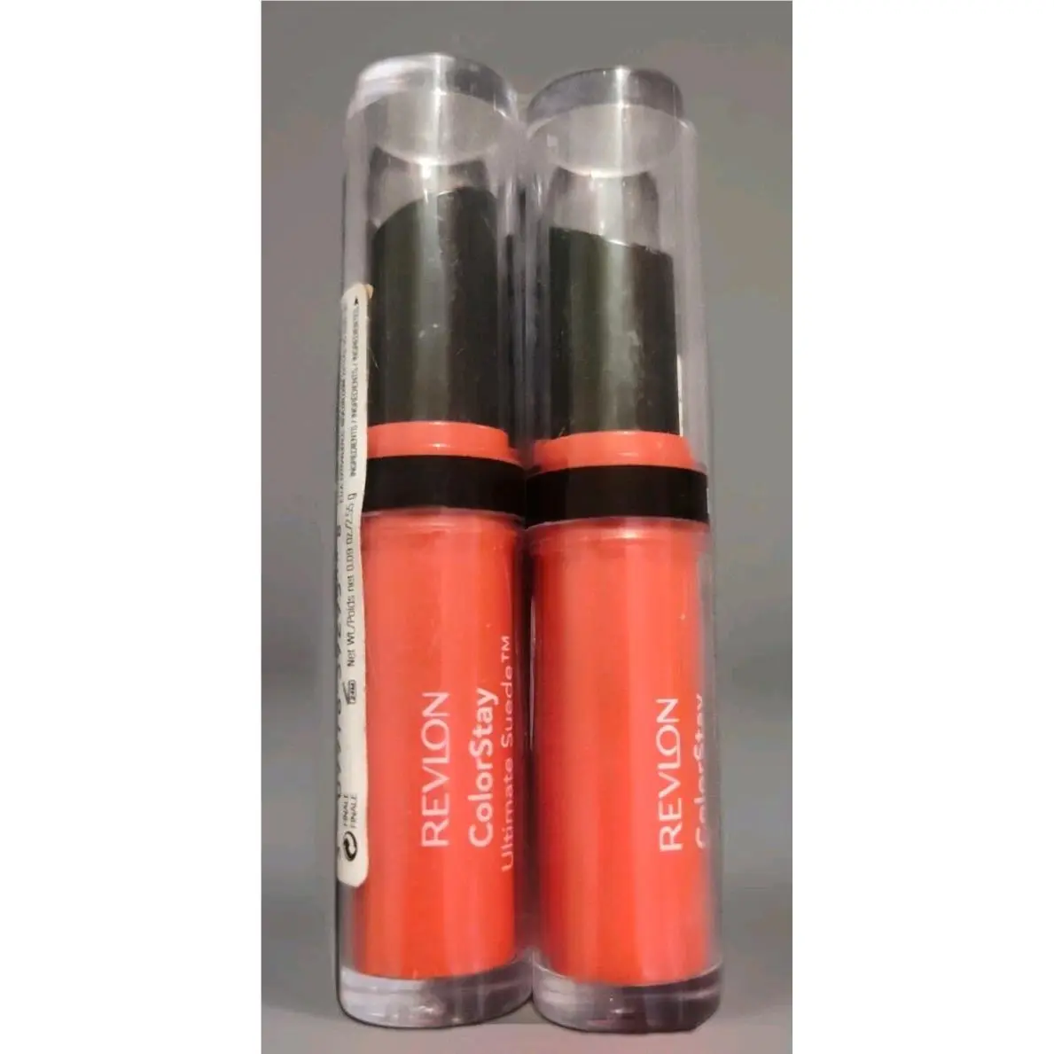 2 Pack Revlon Colorstay Ultimate Suede Lipstick 095 Finale 0.09 Oz. Each