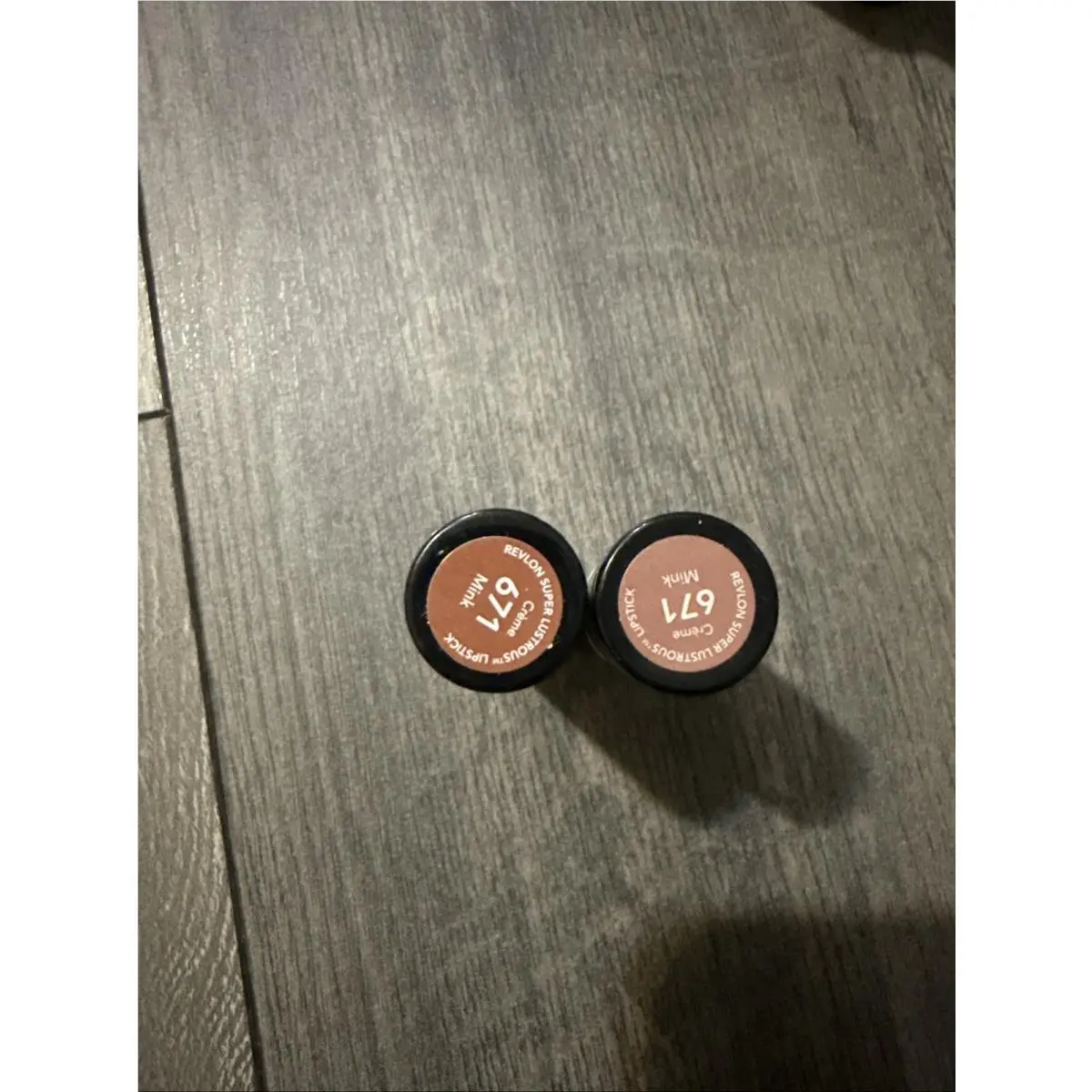 2 Pack Revlon Super Lustrous Lipstick Creme 671 Mink