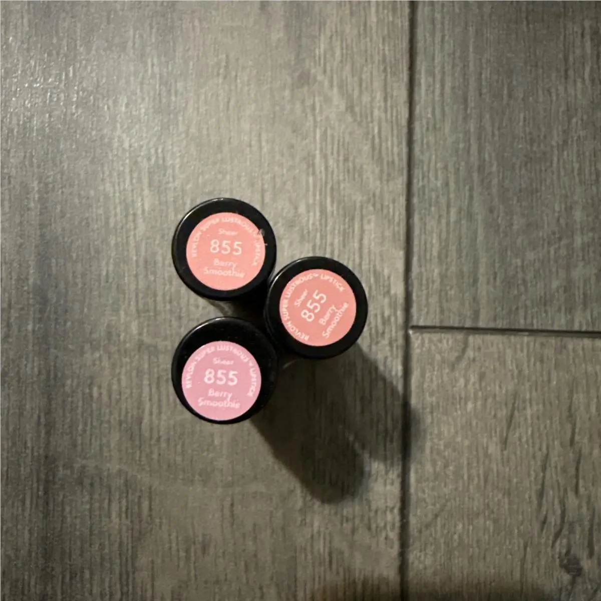 3 Revlon Super Lustrous Lipstick - Sheer - 855 Berry Smoothie