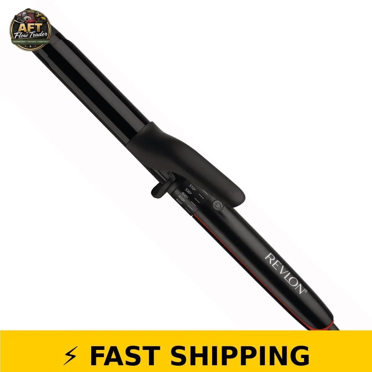 Revlon Smoothstay Curling Iron 1 Coconut Oil-infused Black