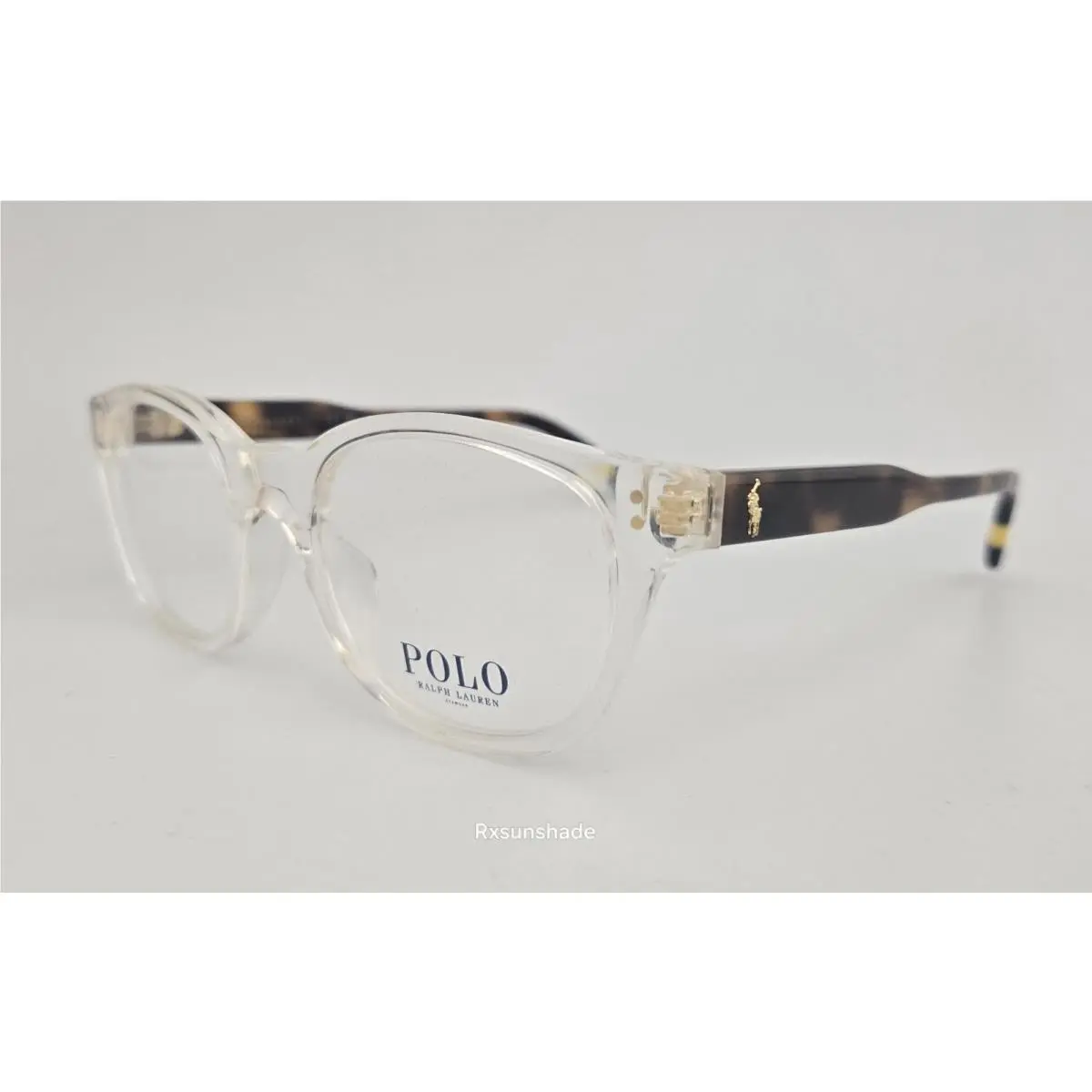 Ralph Lauren Polo Eyeglasses PH 2303U Color 6437 Crystal Havana Size 50