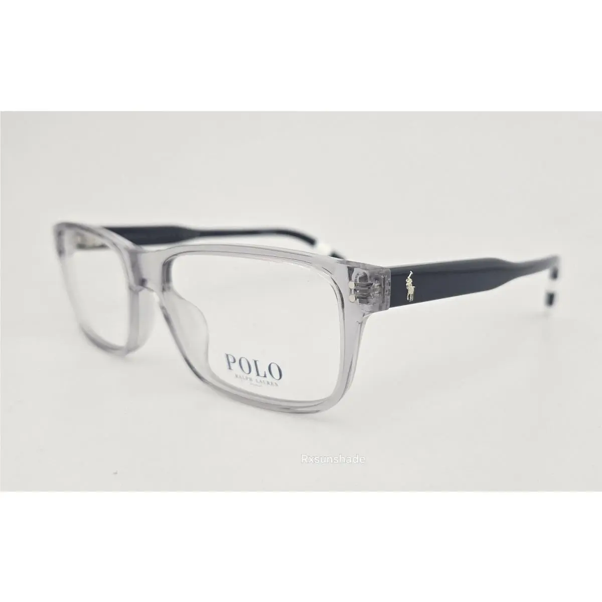 Ralph Lauren Polo Eyeglasses PH 2302U Color 6317 Blue Grey Size 57 Large