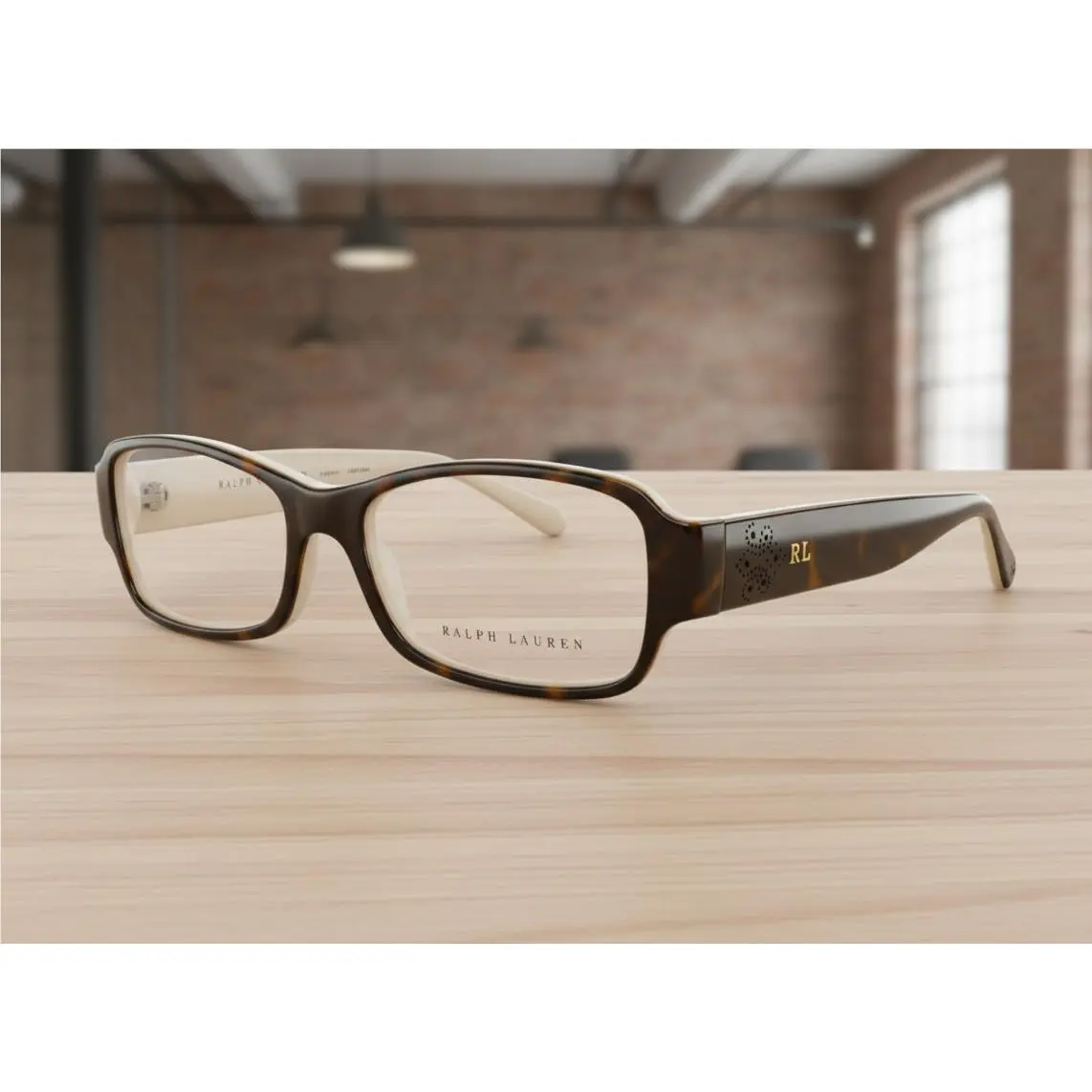Ralph Lauren Brown Tortoise Eyeglasses 6110 5451 53-16-135 U10