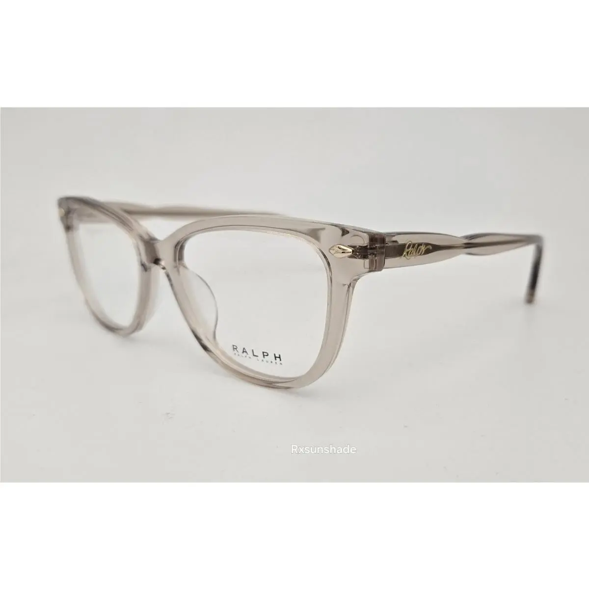 Ralph Lauren Eyeglasses RA 7189U Color 6117 Brown Size 53 Cat Eye Women`s