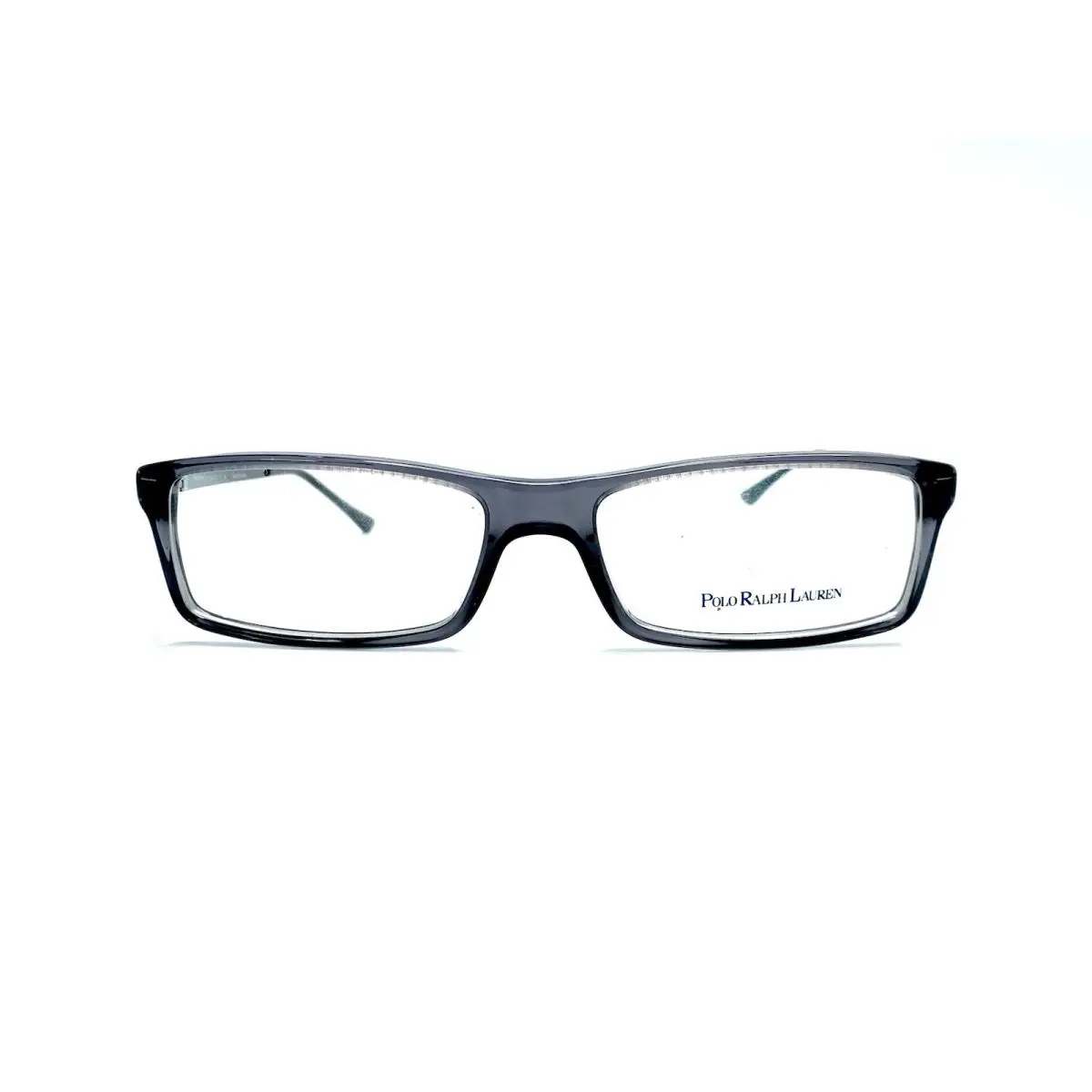 Polo Ralph Lauren Grey Clear Rectangular Glasses Italy Polo 2071 53 16 140