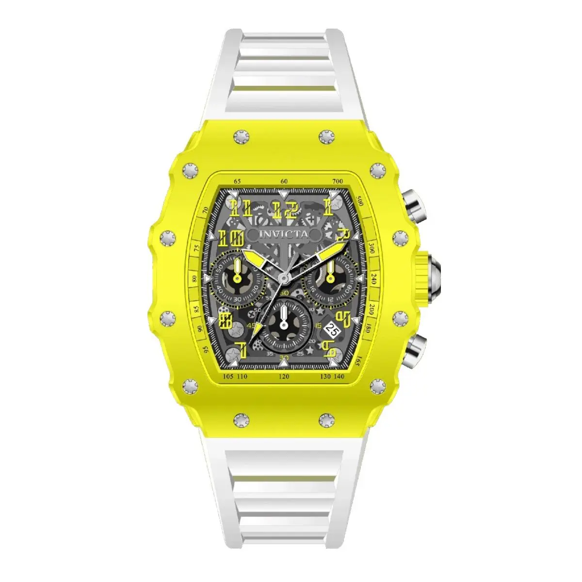 Racing 2026 Race - Miami Special Edition -69740 44mm F1 Yellow/white by Invicta