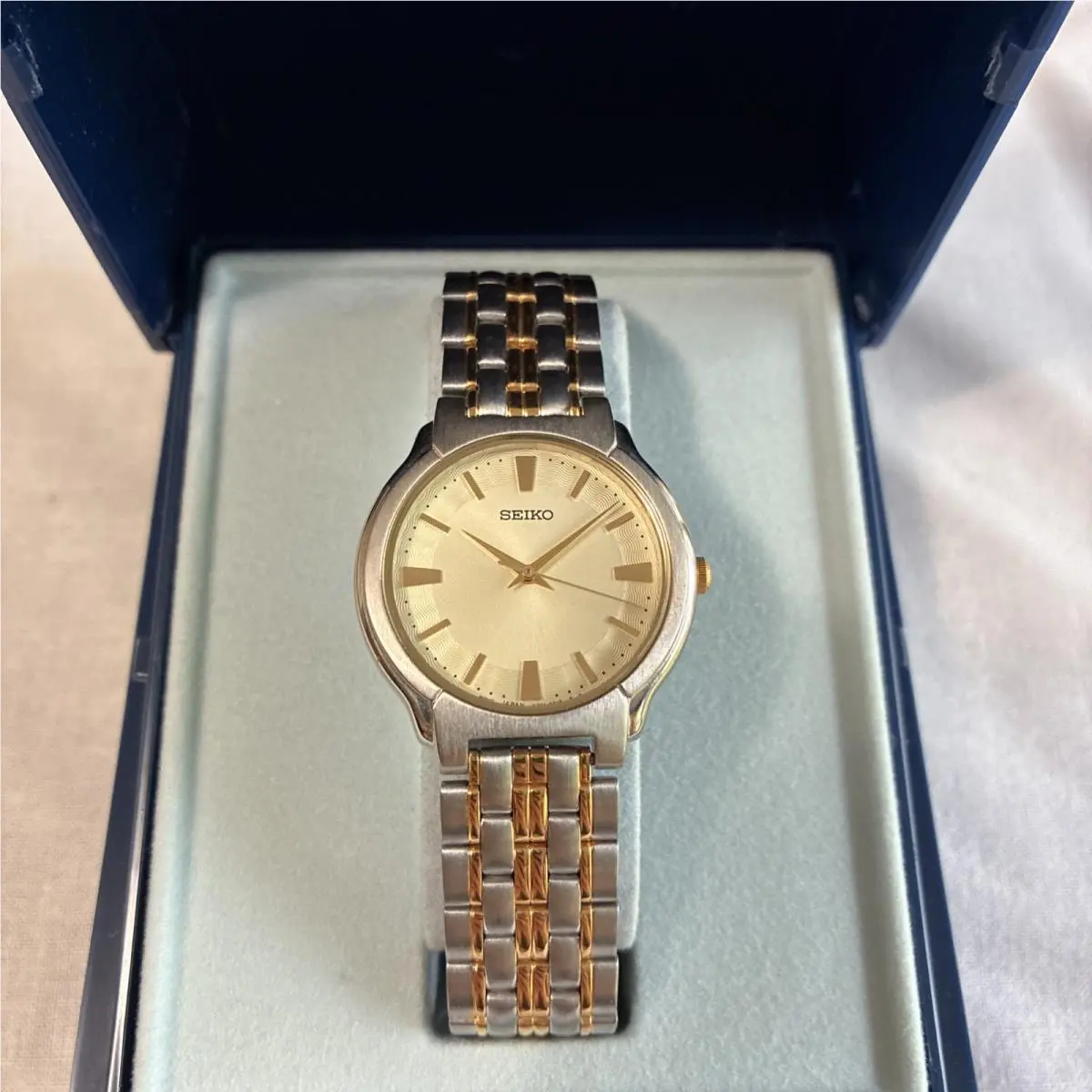 Seiko Quartz Men`s Watch SJA095P