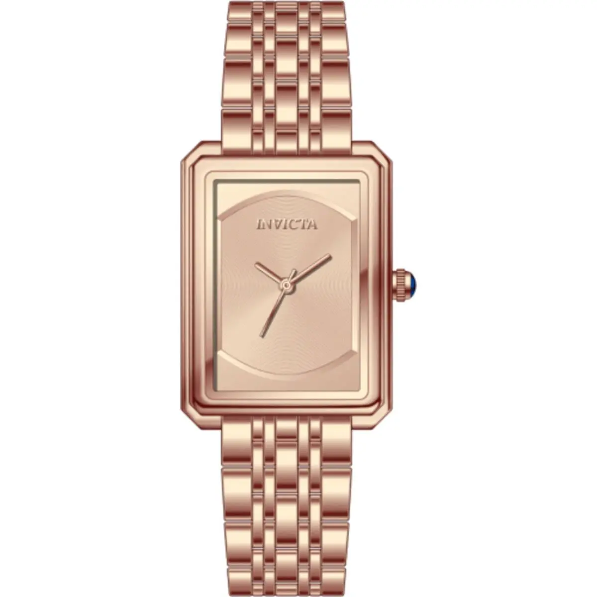 Invicta Women`s Watch Wildflower Quartz Rose Gold Dial Steel Bracelet 69327 - Dial: Rose Gold, Band: Rose