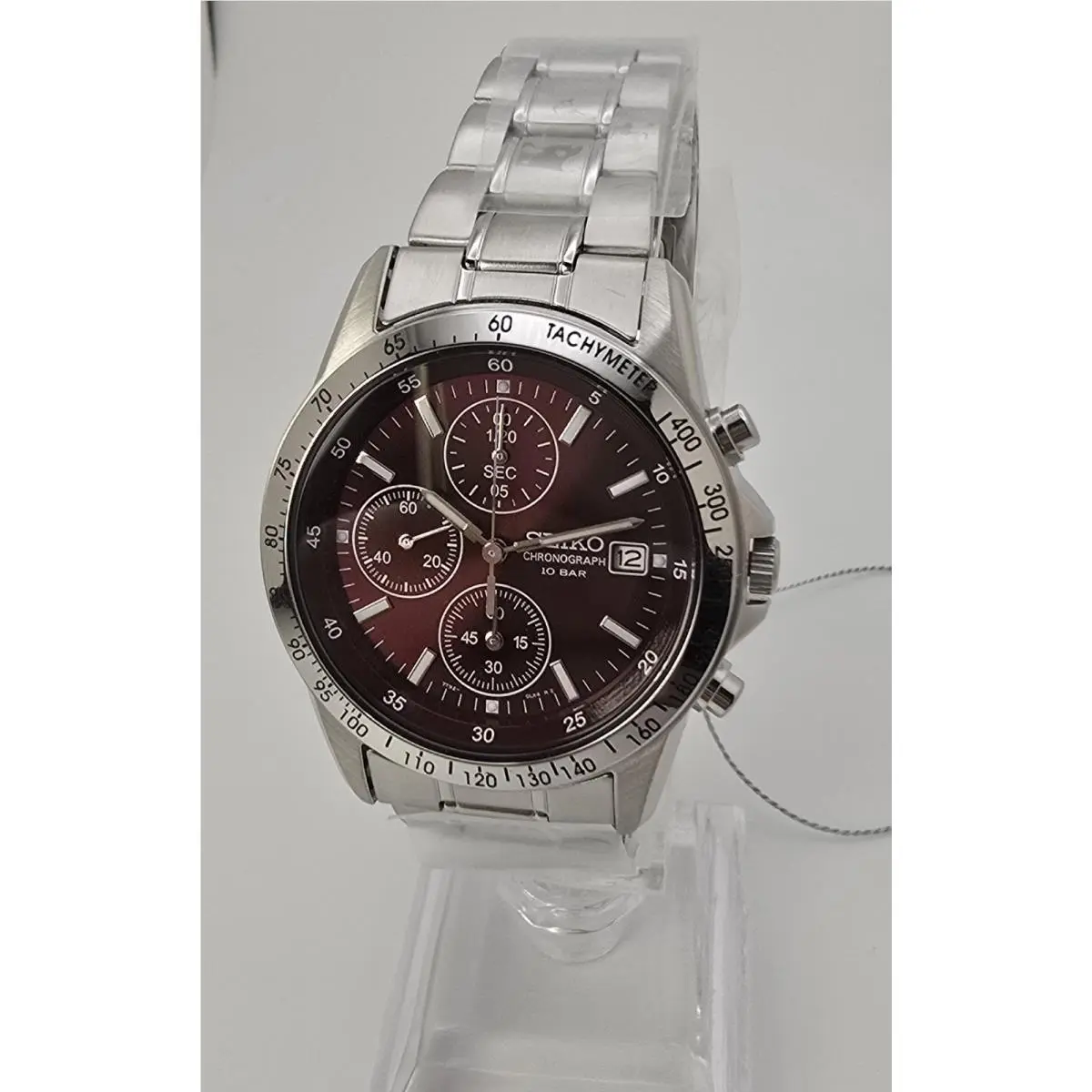 Seiko Spirit SBTQ045 Limited Model Chronograph Red Dial Jdm 7T92 38.5mm