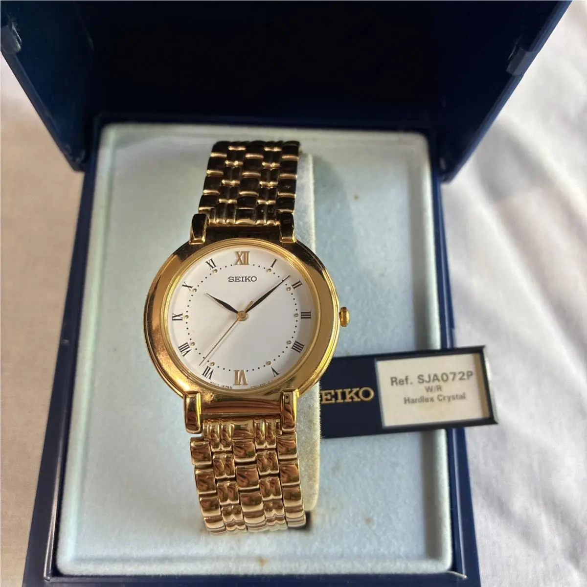 Seiko Quartz Men`s Watch SJA072P