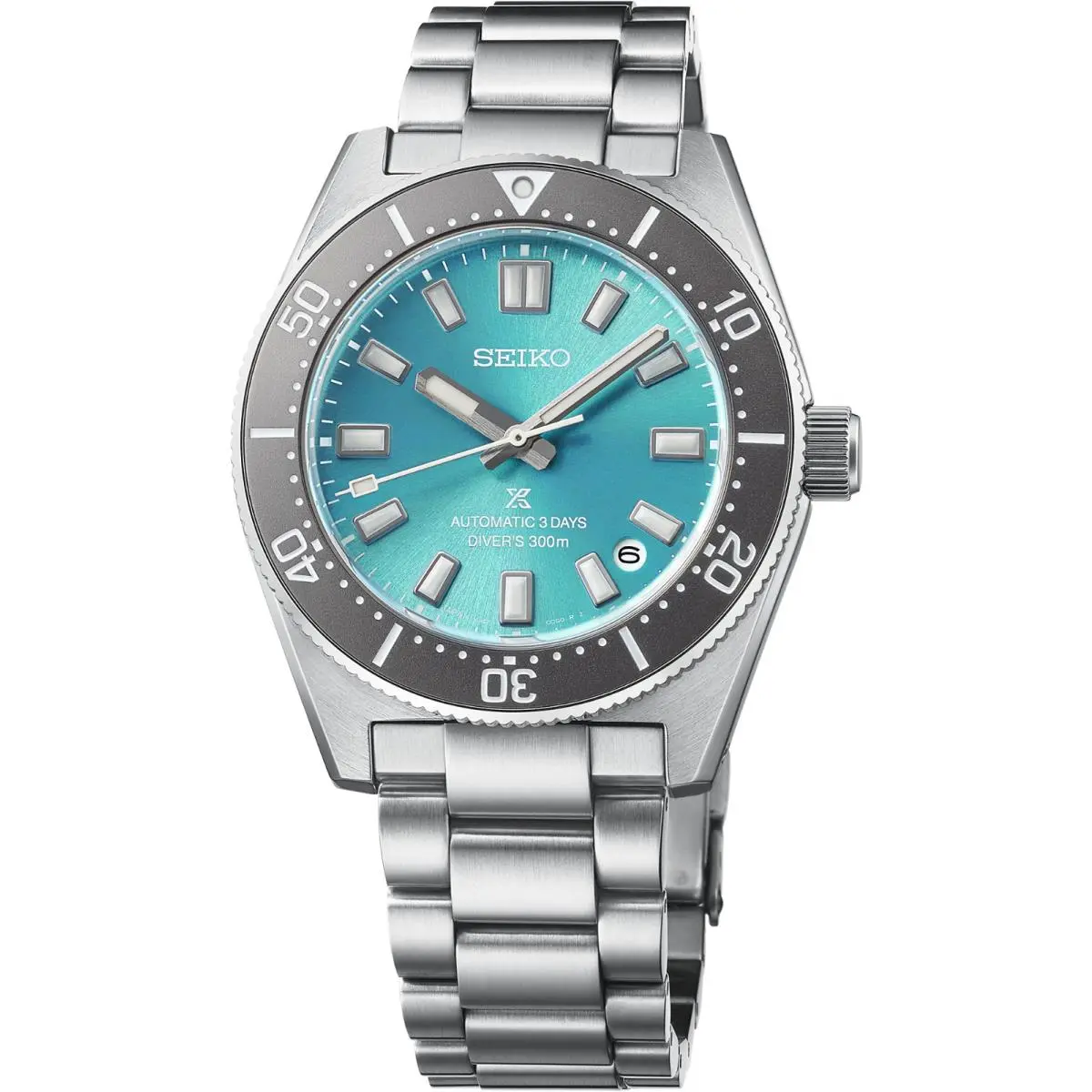Seiko Prospex Diver 1965 40mm Blue Dial Limited Stainless Steel Watch SPB545