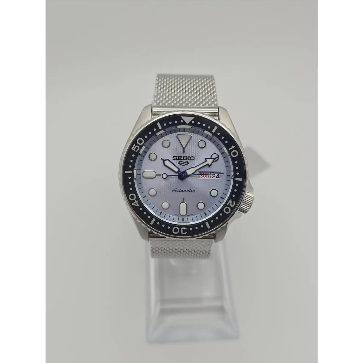 Seiko 5 Sports Skx Series SRPE77K1 Automatic 42.5mm Blue Dial Dive Bezel