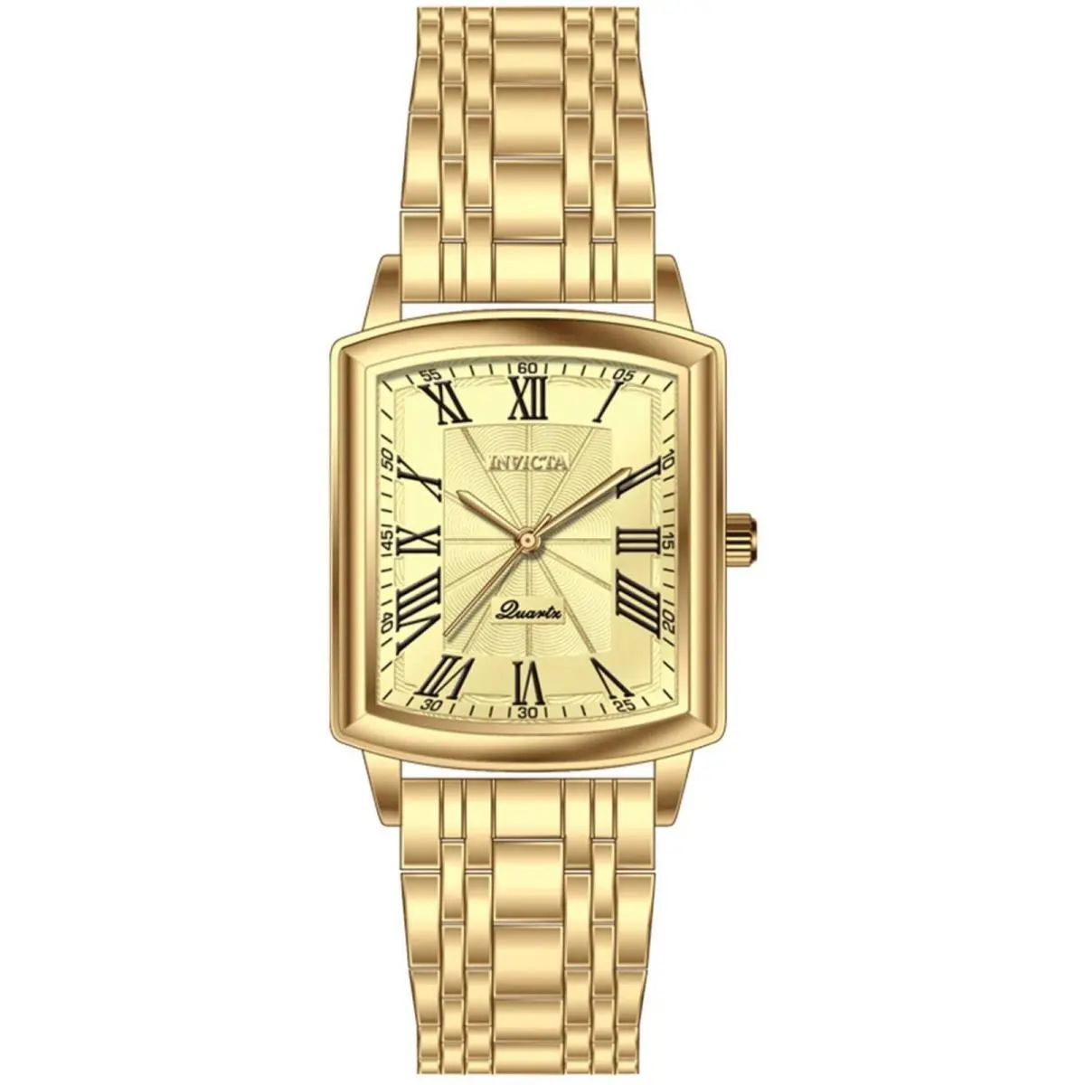 Invicta Women`s Watch Celestial Yellow Gold Stainless Steel Bracelet 69145 - Dial: Gold, Band: Yellow