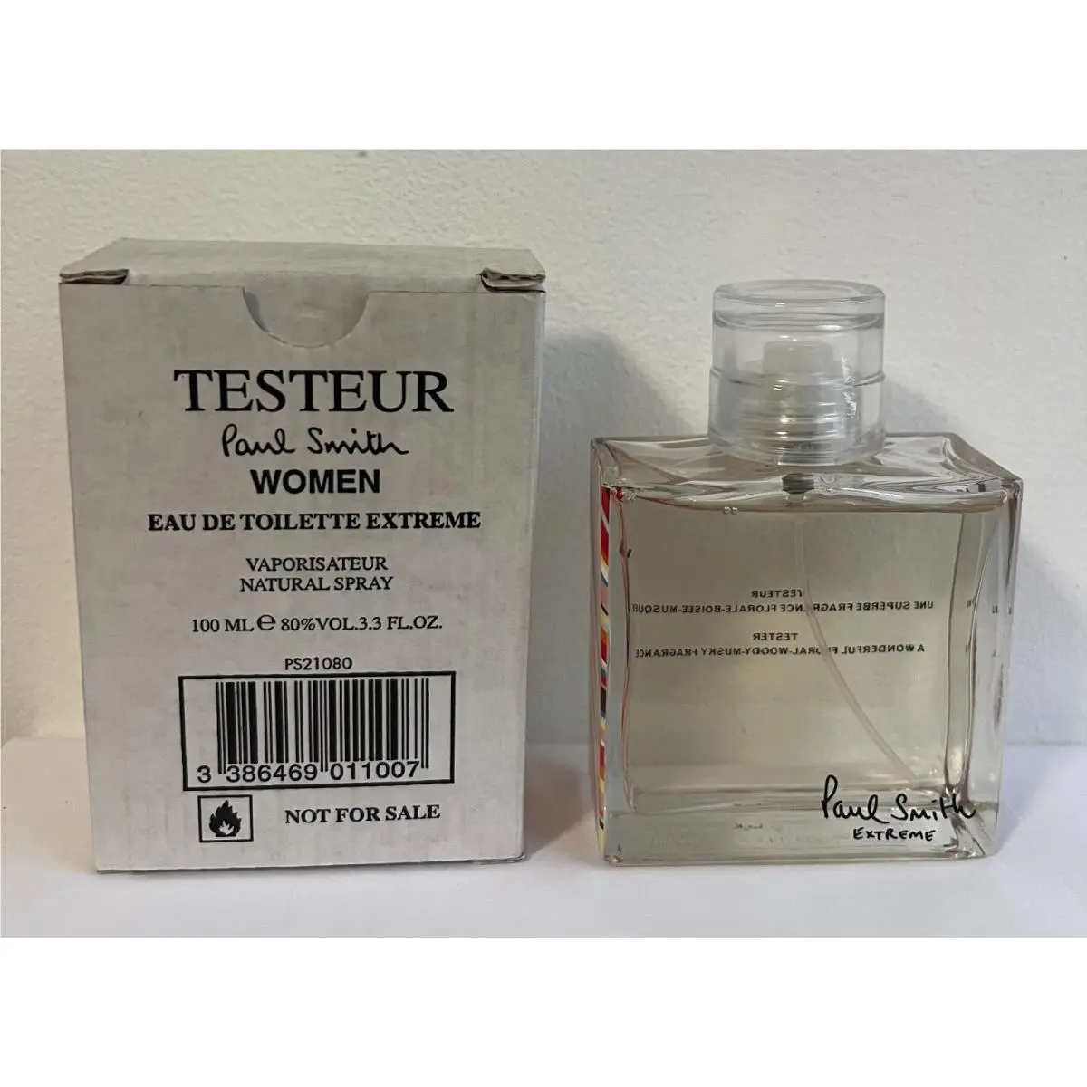 Extreme 3.3 oz -100 ml Eau de Toilette Women`s Spray /as Pictured by Paul Smith