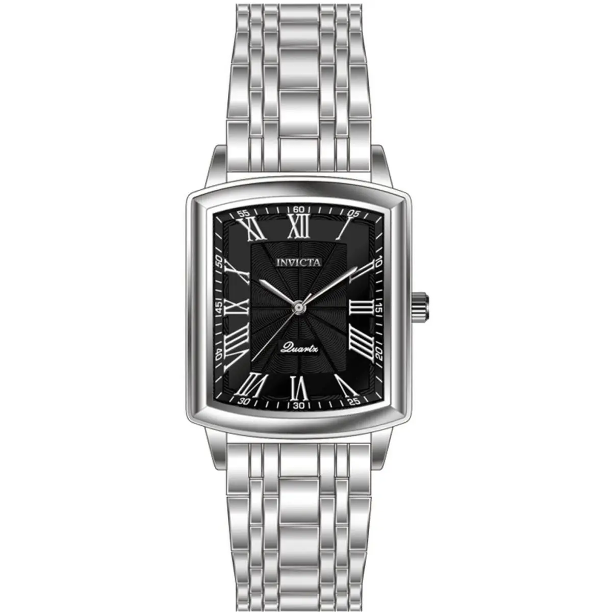 Invicta Women`s Watch Celestial Quartz Black Dial Stainless Steel Bracelet 69161 - Dial: Black, Band: Silver